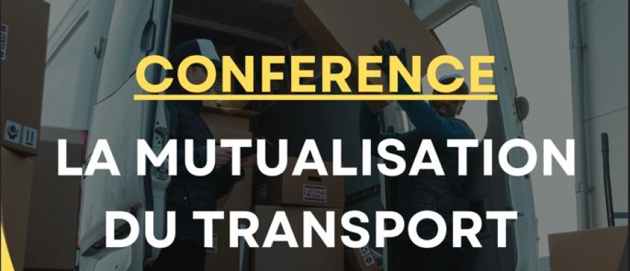 bannière conférence la mutualisation du transport