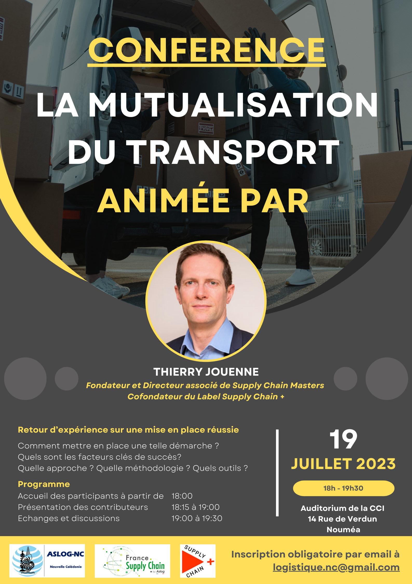 affiche conférence ASLOG