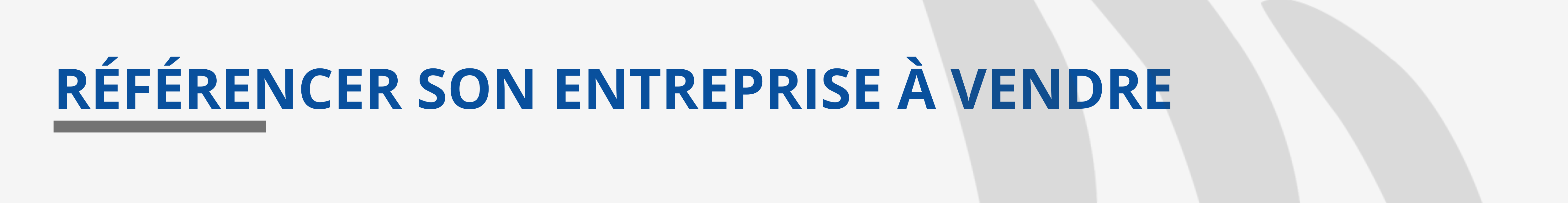 référencer son entreprise à vendre