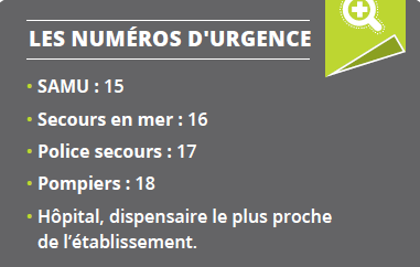 Numéros d'urgence