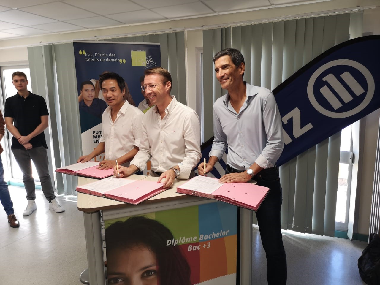 signature convention parainage Allianz-EGC