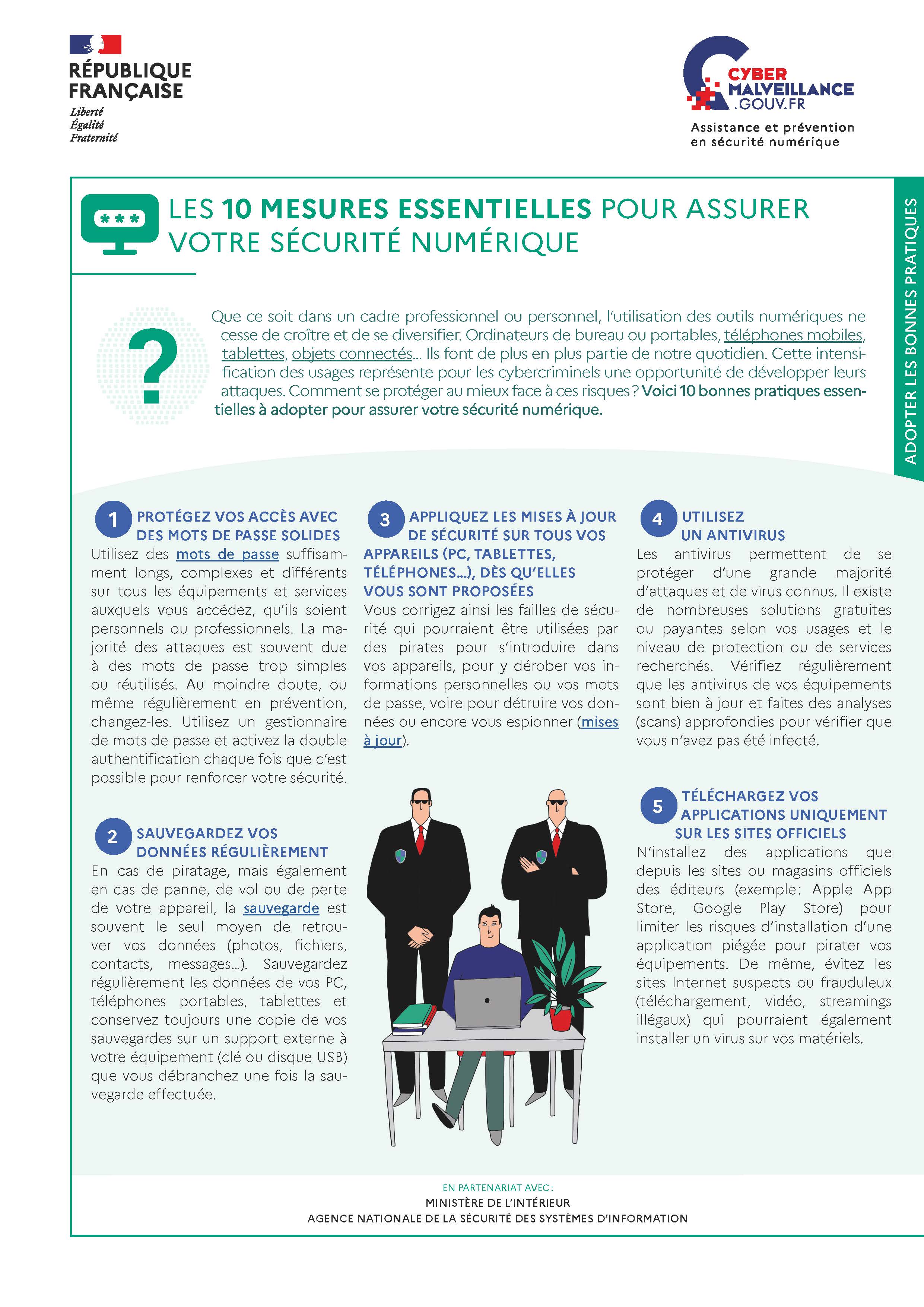 fiche sécurité