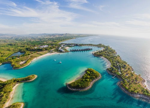 Fidji vue aérienne Shutterstock