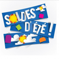 bannière soldes d'été