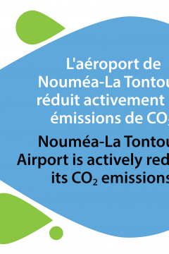 L'aéroport de Nouméa-La Tontouta engagé dans la réduction des émissions carbone