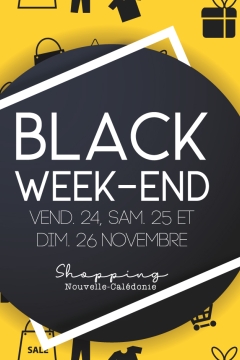 affiche Black Week-end 2023