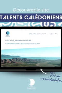 visuel site talents calédoniens