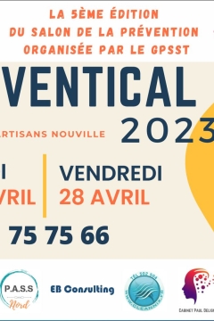 affiche salon Preventical 2023