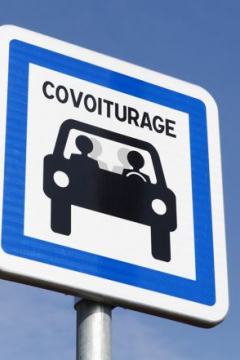 panneau covoiturage