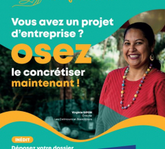 affiche initiative NC entrepreneuriat femmes