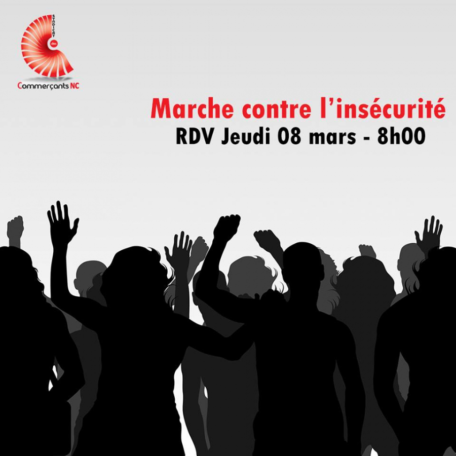 La CCI soutient la marche contre l'insécurité, le jeudi 8 mars