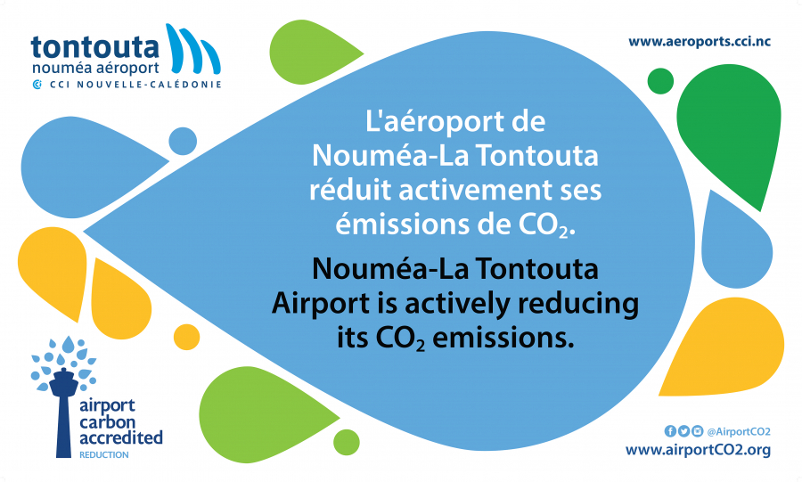 L'aéroport de Nouméa-La Tontouta engagé dans la réduction des émissions carbone