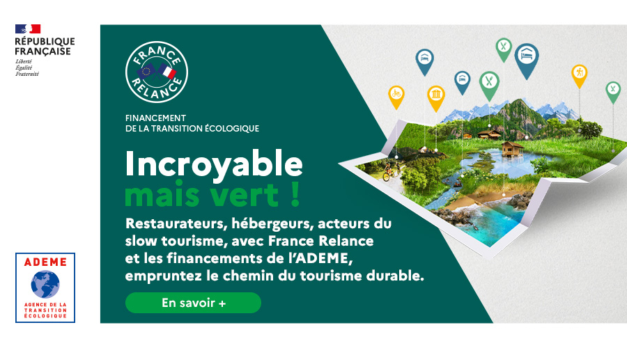 visuel Fonds tourisme durable France Relance